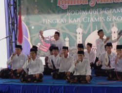 Marawis Bergema di Kodim 0613/Ciamis, Puluhan Grup Bersaing Tampilkan Terbaik