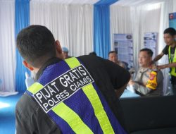 Unik! Pos Terpadu Ciamis Bernuansa Kerajaan Galuh, Lengkap dengan Layanan Pijat Gratis