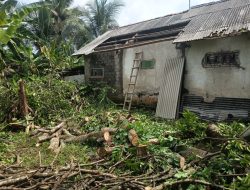 BPBD Ciamis Gerak Cepat Tangani Dampak Cuaca Ekstrem di Purwadadi
