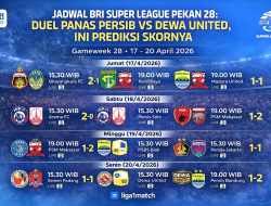 Persaingan Memanas, Ini Jadwal dan Prediksi Pertandingan Pekan ke-28 Liga 1