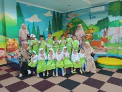 Kober Muntaja dan Bumi Play School Kunjungi Dispusip Ciamis, Kenalkan Literasi Sejak Dini