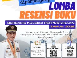 Dispusip Ciamis Perpanjang Pendaftaran Lomba Resensi Buku 2026, Pelajar Diajak Asah Literasi dan Kreativitas