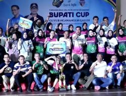 Tumbangkan Juara Bertahan, Voli Putri Cijeungjing Cetak Sejarah Juara Bupati Cup 2026