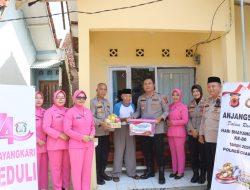 Anjangsana Hari Bhayangkara ke-80, Polres Ciamis Tebar Kepedulian kepada Purnawirawan