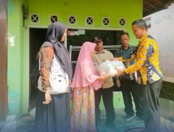 Peduli Lansia Rentan, Dinsos Ciamis Berikan Bantuan Sembako Bernutrisi