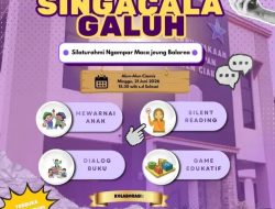 Dispusip Ciamis Sulap Alun-alun Jadi Ruang Literasi Lewat Singacala Galuh