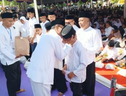 Momentum Muharram, Pemkab Ciamis dan Baznas Santuni Ribuan Anak Yatim