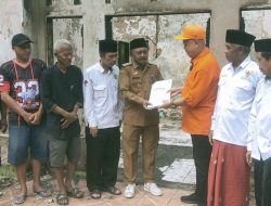 Empat KK Korban Kebakaran di Margaharja Ciamis Terima Bantuan BAZNAS Rp32,5 Juta
